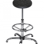 Taboret laboratoryjny, antystatyczny, serwisowy ESD, wysoki