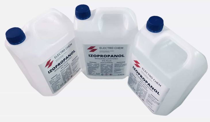 Izopropanol IPA PLUS Najwyższej Czystości 100% - Electro Chem - 5L - obrazek 2